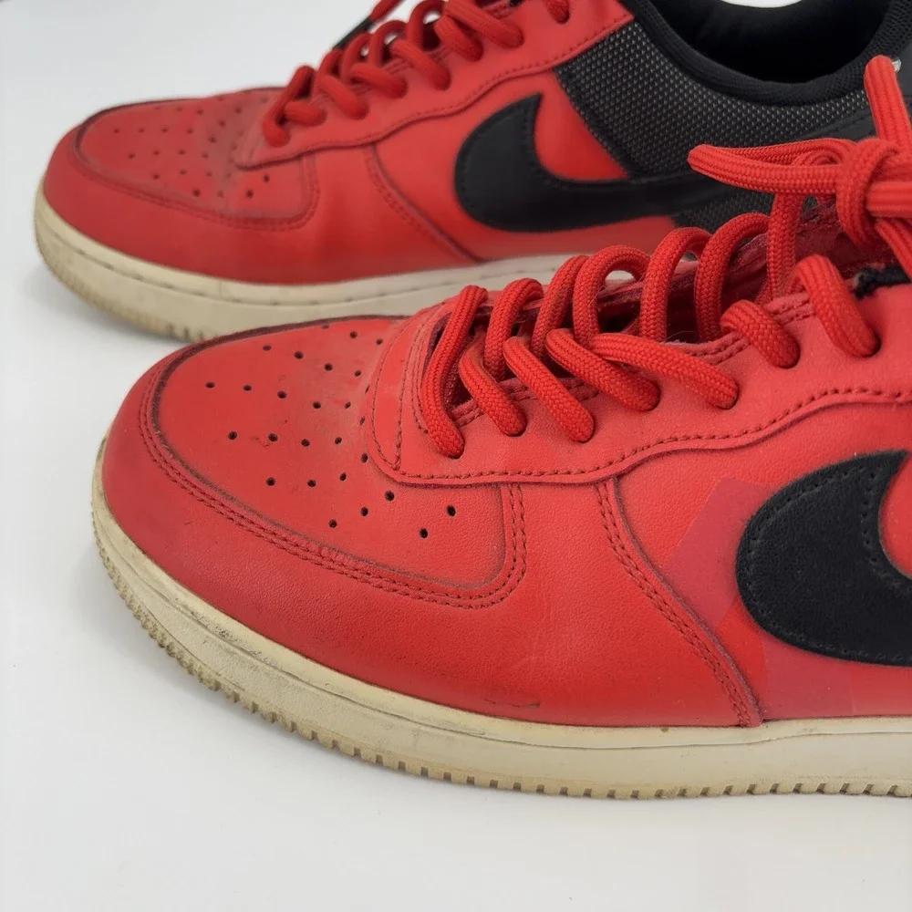 Nike Air Force 1 '07 Low Habanero Red‎ Shoes Size 8.5